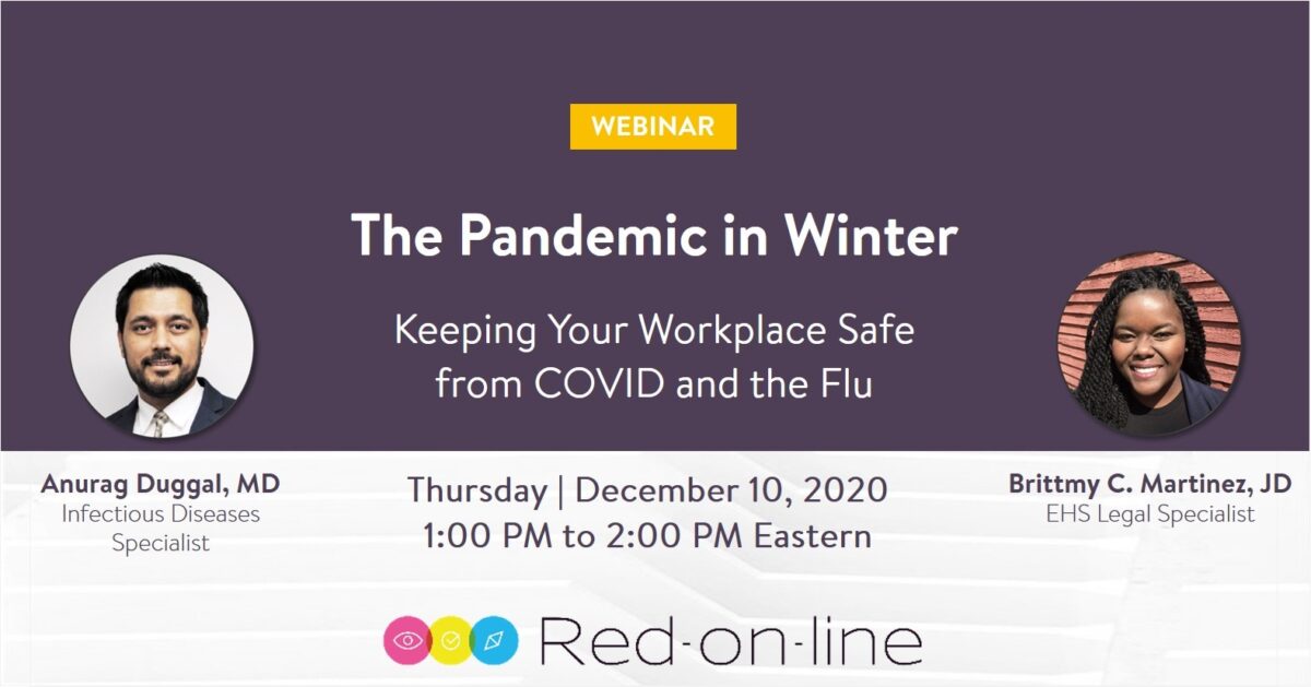 Webinar COVID-19 Flu Pandemic Workplace Safety