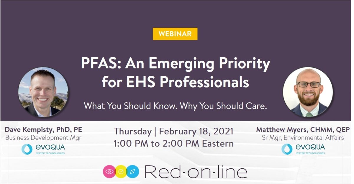 Webinar PFAS EHS Regulations